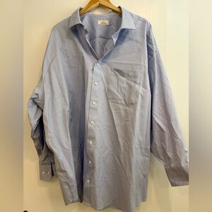 Classic Light Blue Men's Dress Shirt